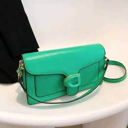 Man Hot Designer Bag Womens Tabby Messenger Bags Tote Handbag Real Leather Baguette Shoulder Bag Mirror Quality Square Crossbody Fashion Bags Wallet S Uette S 310