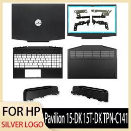 Cases NEW For HP Pavilion 15DK 15TDK TPNC141 Laptop LCD Back Cover/Front Bezel/Hinges/Palmrest Upper Case/Bottom Case Silver color