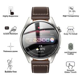 Tempered Glass For Huawei Watch 3 Pro Smart Watch Scratch resistant Screen Protector Film Accessories For Huawei Watch3 Pro