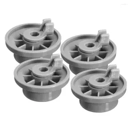 Bowls 4 X Dishwasher Lower Basket Rail Wheels For Bosch Neff & Siemens Grey 165314