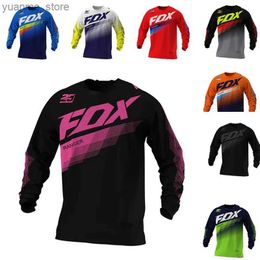 Cycling Shirts Tops 2024 Racing Downhill Jersey Motorcycle Bike Mountain Bike Crossmax Shirt Ciclismo Mens Clothing Jersey MX Ranger DH Y240410