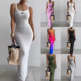 Designer Casual Dresses Women fashion strapless slip dress French sexy little black dress everything casual dinner dress skirt