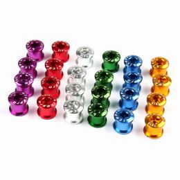 Litepro Road BMX Bicycle Alloy Crankset Double Chainring Screws MTB Mountain Folding Bike Disc Snail Chainwheels Bolts 5pcs/Lot