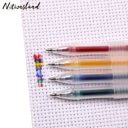1pc Cross Stitch Water Erasable Pens Fabric Markers 8 Colour Water Soluble Pen Tailor Chalk Patchwork Needlework Sewing Accessory