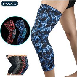 1Piece Sport Knee Support Brace Anti-Slip Honeycomb Knee Pad Leg Sleeve Protector Cycling Running Basketball Football Volleyball