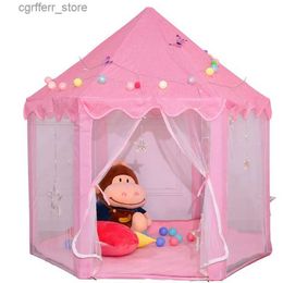 Toy Tents Play House Game Tent Toys Ball Pit Pool Portable Foldable Princess Folding Tent Castle Gifts Tents Toy For Kids Children Girl L410