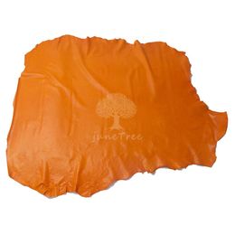 Junetree Grade A High quality Sheep skin Genuine leather soft whole skin vegetable tanned leather 0.7mm clothing bag safa