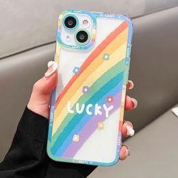 SoCouple Rainbow Shark Soft Phone Case For Huawei P60 P30 P50 P20 P40 Pro Lite Honor 90 70 50 20 10 X8 Nova 9 5t 8 Mate 60 Cover