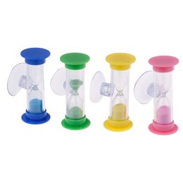 2 minutes MiNi Glass Sand Clock For Teeth Gadget Toothbrush Swivel Sand Timer Children Time Toys Gift Kids Hourglass 1Pc