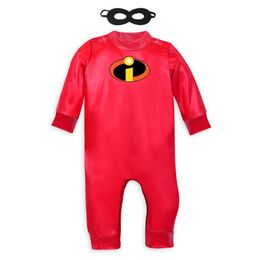 Family Garment Mr. Incredible 2 Jumpsuit Costume Baby Adult Boys Girls Jack Cosplay Costume Halloween Clothing Toddllers