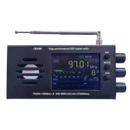 Radio TEF6686 FM(65108Mhz)&SW/MW/LW(14427000Khz) DSP Radio Receiver RDS With Battery Durable