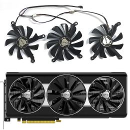 Pads 3pcs 95mm 85mm 4pin CF1010U12S XFX Radeon RX 5700 XT GPU Fan for XFX RX 5600 XT RX 5700 RX 5700 XT graphics card cooling fan