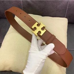 Luxury Designer classic brand belts for women Men Belts Gold buckle genuine leather belt 100-125cm with box optional undefined goth potato coconut collect catch wait