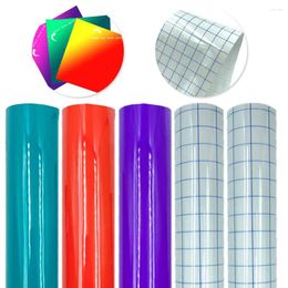 Window Stickers Colour Changing Permanent Adhesive Crafts 5 Pack 12x10inch 3 Sensitive Colours With 2 Transfer Paper For DIY Arts Decor