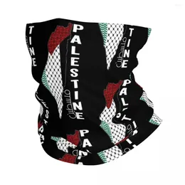 Scarves Palestine Palestinian Map Keffiyeh Thobe Bandana Neck Gaiter Printed Arabic Balaclavas Wrap Scarf Warm Headband Hiking Unisex