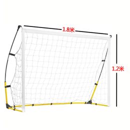 Portable Quick Assembly Football Goal Outdoor Adult Kid Soccer Sport Exercise Door Home Professional Football Training Equipment