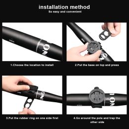 Bicycle Computer Handlebar Holder Mount 360 Degree Rotating For Garmin XOSS WAHOO GPS Metre Base MTB Road Bike Stopwatch Bracket