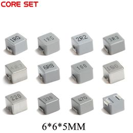 50pcs 0650 SMD Molding Power Inductor 1UH 1.5UH 2.2UH 3.3UH 4.7UH 6.8UH 10UH 15UH 22UH 33UH 47UH 6*6*5MM SMD Inductor