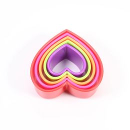 Multi-style plastic Circle Cookie Cutter, Fondant Cake Biscuit Cutter Mold Tools Set Decorating For Kitchen (Colors May Vary)