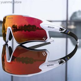 Outdoor Eyewear Polarized 3 Lens Men Women Fashion Cycling Fishing Sport Sunglasses 2024 Road Bike Eyewear Motocross Goggles Bicycle Glasses Y240410