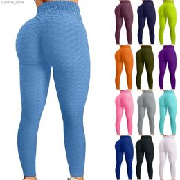 Yoga Outfits Multi-Color Yoga Leggings for Women - High Performance Sports Tights Yoga Pants with Butt Lifting Effect Y240410