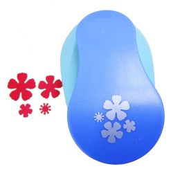 Punch New Free Shipping 4patterns Flower Paper Punch Large Scrapbooking Creative Craft Hole Punch Embossing Card Making Cutter