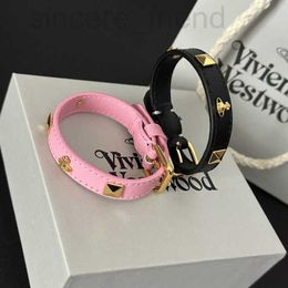 Charm Bracelets designer 2023 Autumn New Weiwei Anguo Paired Edition, West Empress Dowager Belt Couple Bracelet Light Luxury INS NP5W