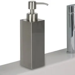 Liquid Soap Dispenser Stainless Steel Lotion Hand Pump Dishes Bottle Rustproof Decorative