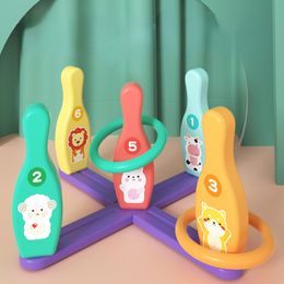 Multi-play Leisure Educational Toys Bowling Children Indoor Parent-child Interactive Sports Baby Colour Bowling Baby Fun Toys