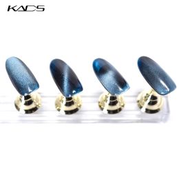 KADS Nail Art Magnet Stick Double Magnetic Pen for DIY 3D Cat Eye Gel Nail Polish Manicure Tool Rectangular and Round Heads