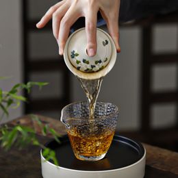 150ml Japanese Style Plant Ash Gaiwan Single Cups Handmade Ceramics Tea Tureen Bowl Kung Fu Teaware Accessories Drinkware