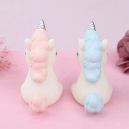 3D Unicorn Candle Mold DIY Candle Plaster Aromatherapy Soap Making Silicone Molds Chocolate Dessert Cake Decorating Tools