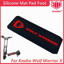 Official Original Wolf Warrior X Silicone Mat Carpet Pad Foot Deck Cover For Kaabo Wolf 10inch Electric Scooter Accessories