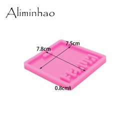 DY1155 Resin Mould for CMA, LPN, LVN, RN, NURSE, XRAY Badge Backing, Shiny Silicone Mould Resin Craft