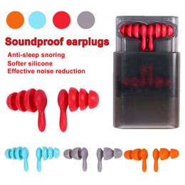 2 Pairs Soft Ear Plugs Environmental Silicone Waterproof Dust-Proof Earplugs Diving Water Sports Swimming Accessories