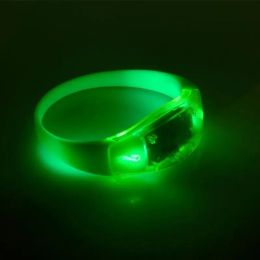 1pcs Light Up Glowing Wristband Flashing LED Bracelet Bangle Kids Toys Gift Party Cosplay Birthday Wedding