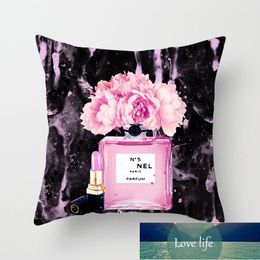 Light Lux New Arrival Home Throw Pillowcase Perfume Bottle Pillow Cover Living Room Sofa Decoration Pillowcases Cushion