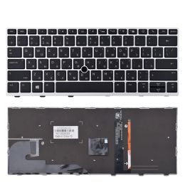 Keyboards Russian Spanish US New Laptop keyboard For HP Elitebook 730 G5 735 G5 830 G5 836 G5 G6 L07666001 L13697071 L15500251