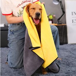 Quick-drying Soft Fibre Towels for Pet, Water-Absorbent Bath Towel, Convenient Shop Cleaning Towel, Pet Supplies