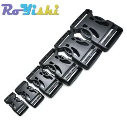 10 Pcs/Pack Plastic 5/8" 3/4" 1" 1-1/4" 1-1/2" 2" Adjustable Buckle For Backpack Straps Luggage Webbing