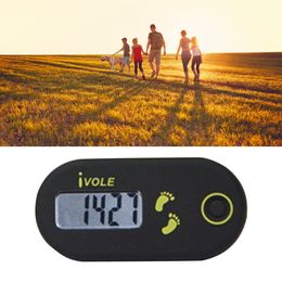 Simple Great Step Walking 3D Digital Pedometer ABS Step Tracker Multi-purpose for Running