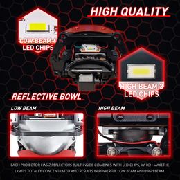 TAOCHIS Classic 3.0 Inches HD Bi Led Projector Lens 6000k for Upgrade Carheadlights Led Lights Auto Accessoires Retrofit Hella 5