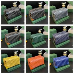 Luxury designer bag Cosmetic Bags High Quality Toiletry 25 Zipper Cosmetic Bags Genuine Leather handbag Cross Body Makeup Bag Designer Shoulder Clutch Tote bag Vani