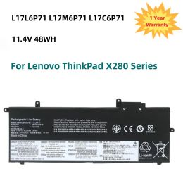 Batteries L17L6P71 Laptop Battery For Lenovo ThinkPad X280 Series L17M6P71 L17C6P71 01AV470 01AV471 01AV472 SB10K97617 11.4V 48WH