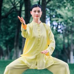 High Quality Chinese Style Kungfu Uniform Man Wushu Practise Clothing Taichi Martial Arts Tang Suit Wing Chun Jacket Pants