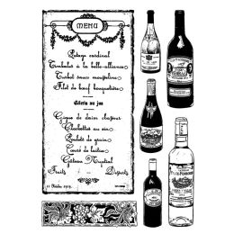 New Arrival Clear Stamps 2021 Scrapbooking Wine Glass Words Label Postmark Account Craft Set Card Transparent Christmas Stamps