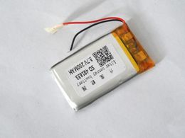 lithium polymer battery 401833 3.7V 200MAH 401830 MP3 Bluetooth DIY audio / Toys