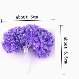 10 PCS/set DIY foam bouquets of flowers All over the sky star lavender snowflakes wedding decoration. Valentine's day flowers