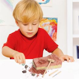 Volcano Rock Mineral Dig Kit Gem Mining Toy And Gemstone Dig Kits Gemstones And Crystals Educational Toys For Boys Girls