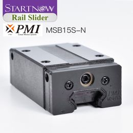 Original Taiwan PMI Linear Guideway Carriage Block MSB15S-N for CO2 Laser Engraving Cutting Machine